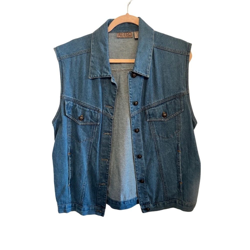 Retro Denim Cuff